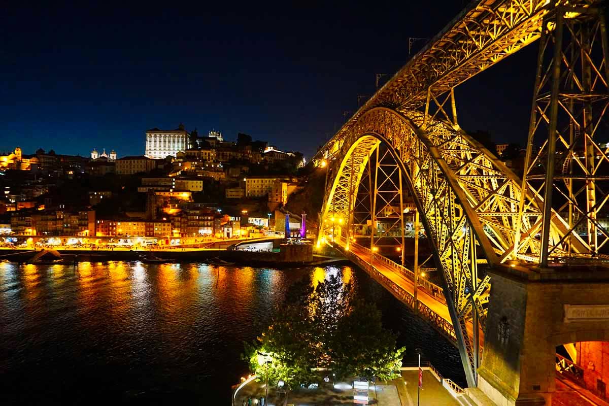 Le pont Dom Luis à Porto