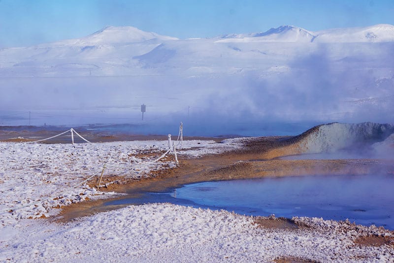 Hverir lac Mývatn