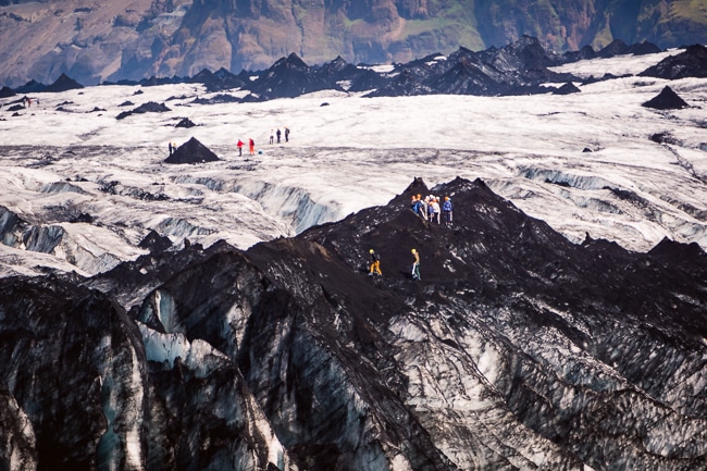 Les glaciers d'Islande