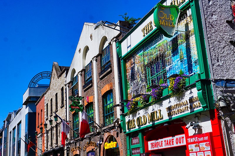 Temple Bar, Dublin Irlande