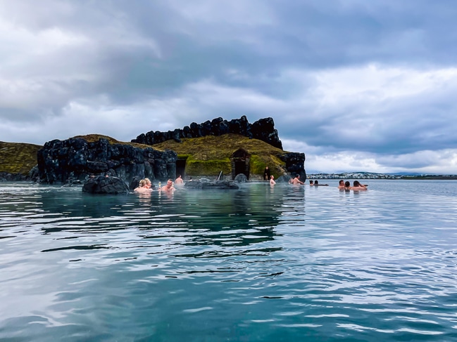 Sources chaudes en Islande