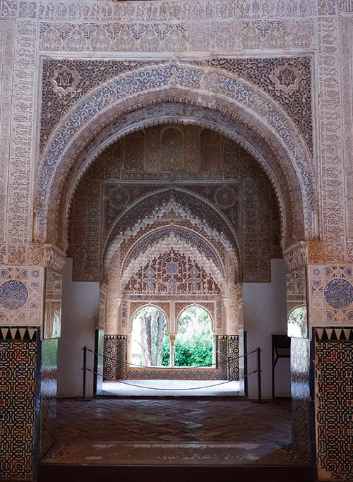 Palais de l'Alhambra à Grenade en Andalousie