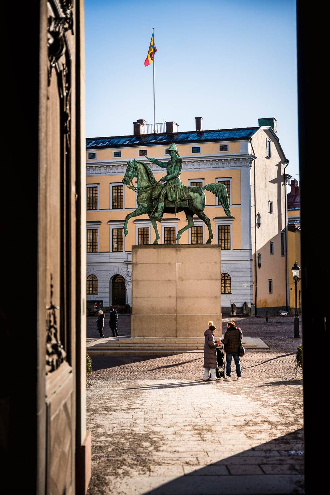 Photo du palais royal de Stockholm