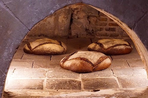 Photographie d'un four dans les cuisines du château de Chenonceau