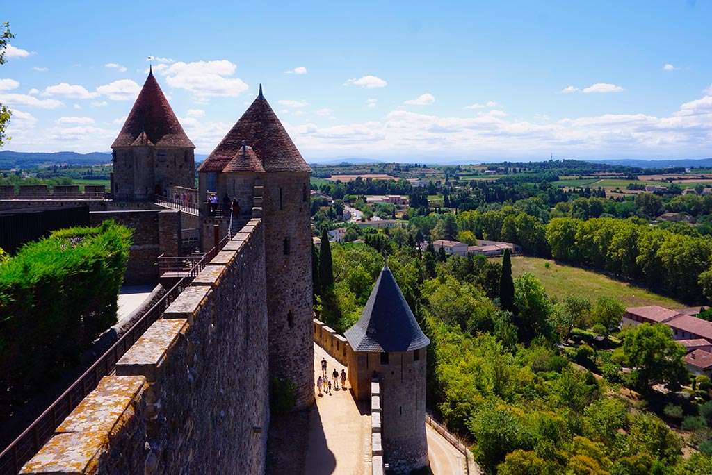 Visite à pied de la Cité de Carcassonne - Visites guidées dans le