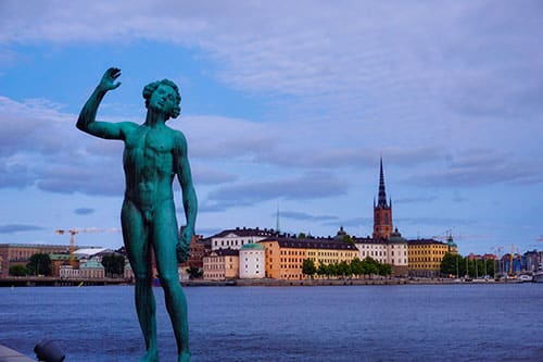Statue suédoise