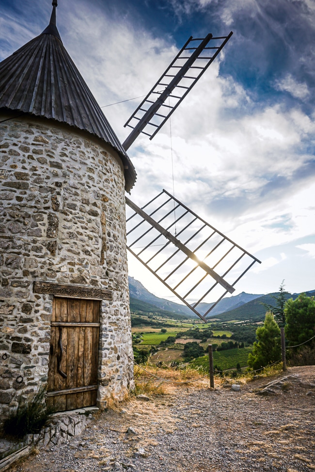 Photographie du moulin de Cucugnan