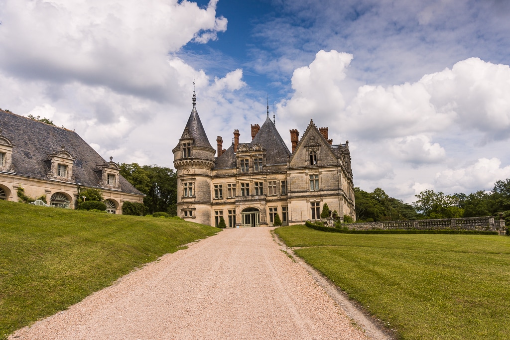 Photographie du château de la Bourdaisière