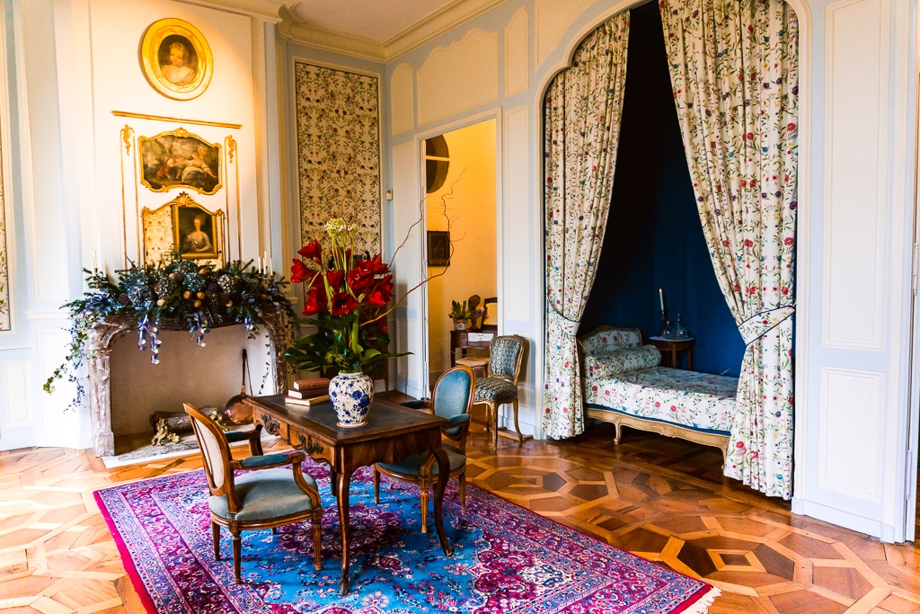 Les intérieurs meublés de Villandry