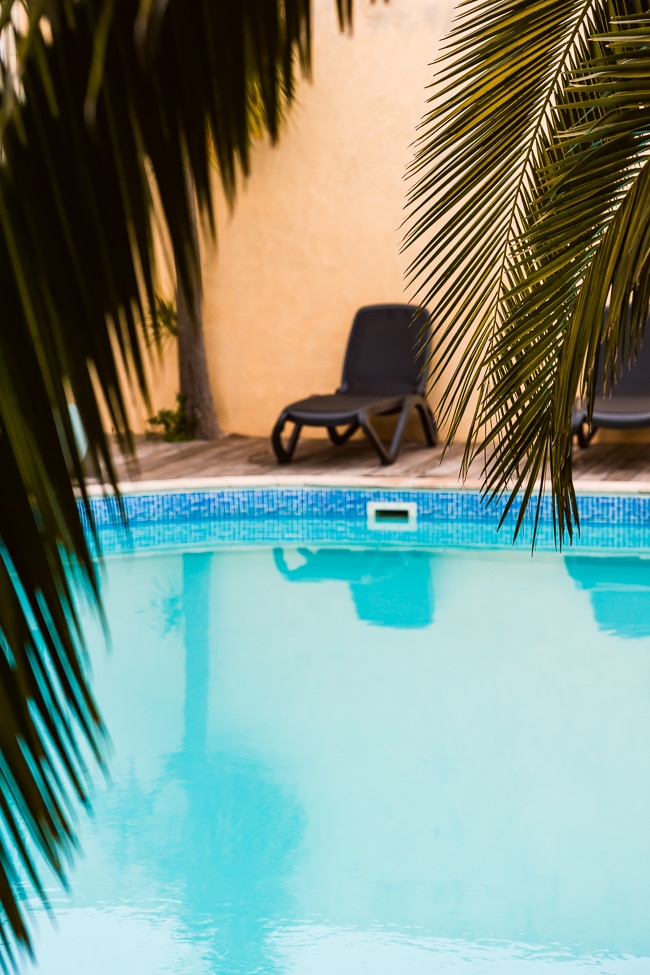 Photo de la piscine de l'hôtel du Square l'Île d'Oléron