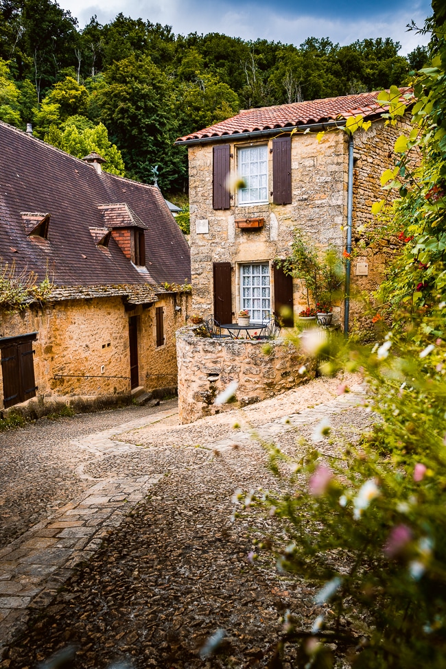 photo du village du château de Beynac