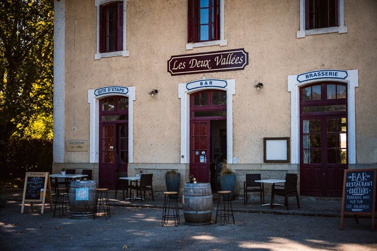 Restaurant les deux vallées à Conduché