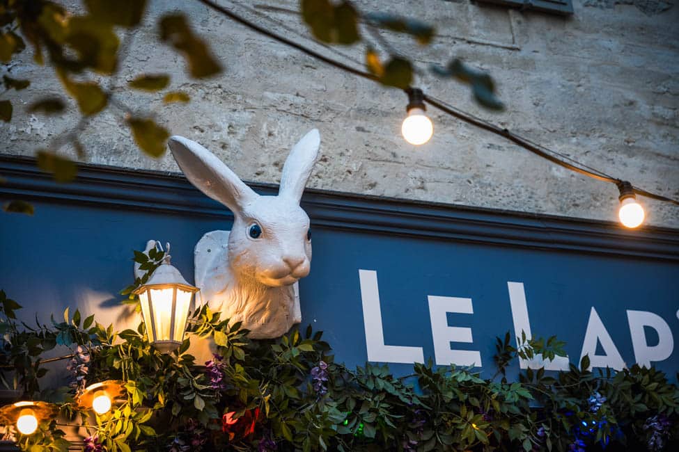 Le lapin blanc, restaurant à Avignon