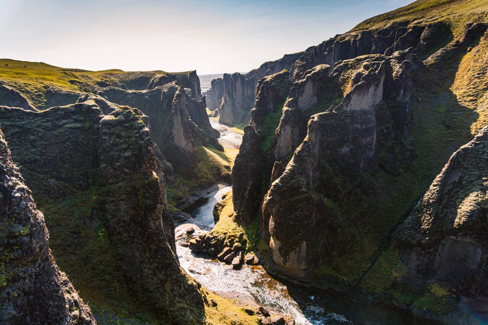 Photo du canyon Fjaðrárgljúfur