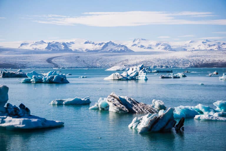 Icebergs à Jökulsárlón