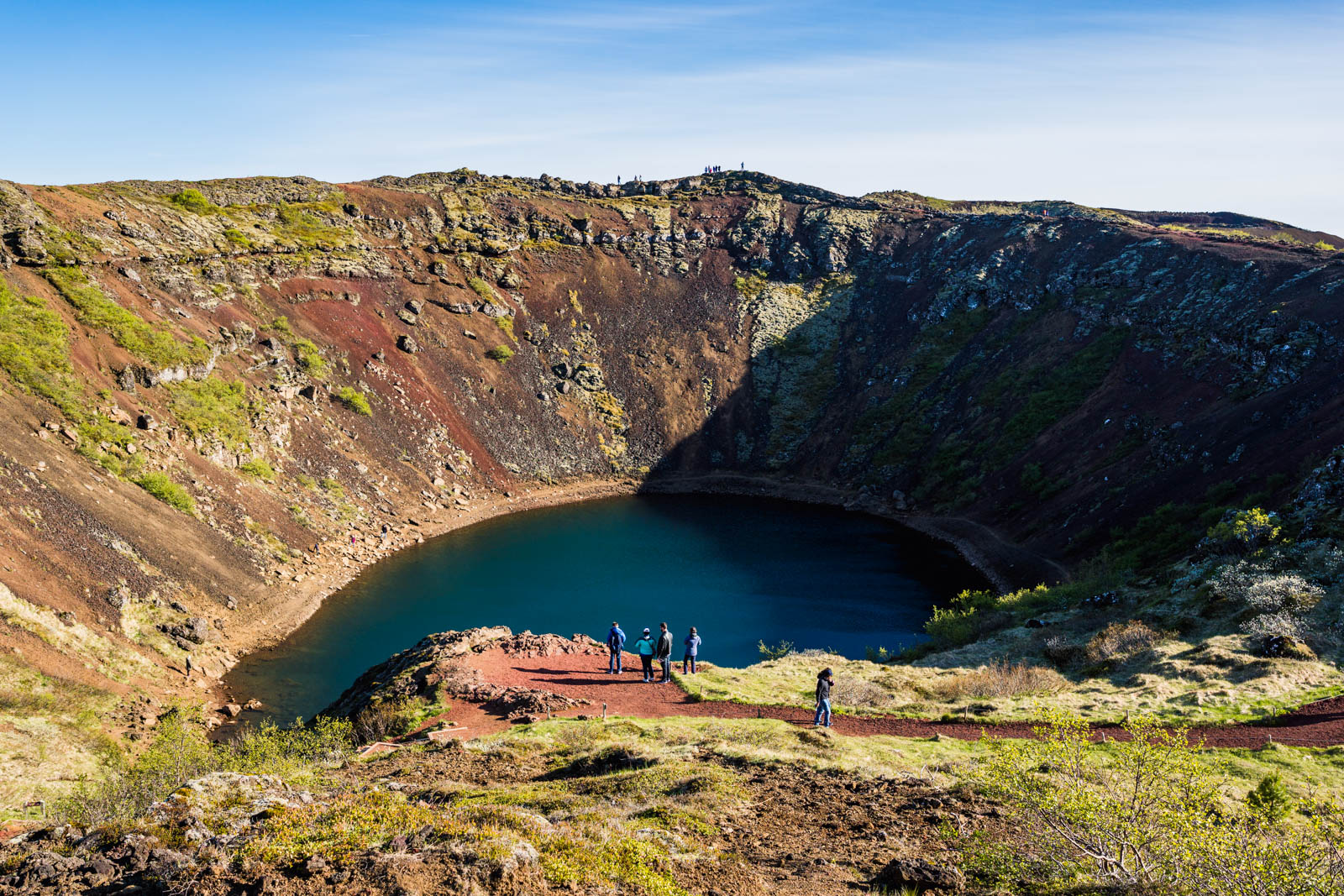 Photo du cratère Kerið