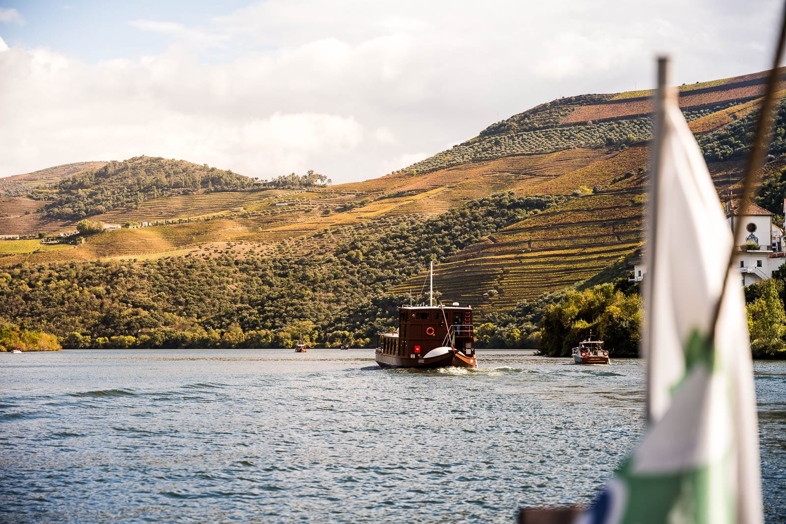 Photo d'un bateau sur le Douro