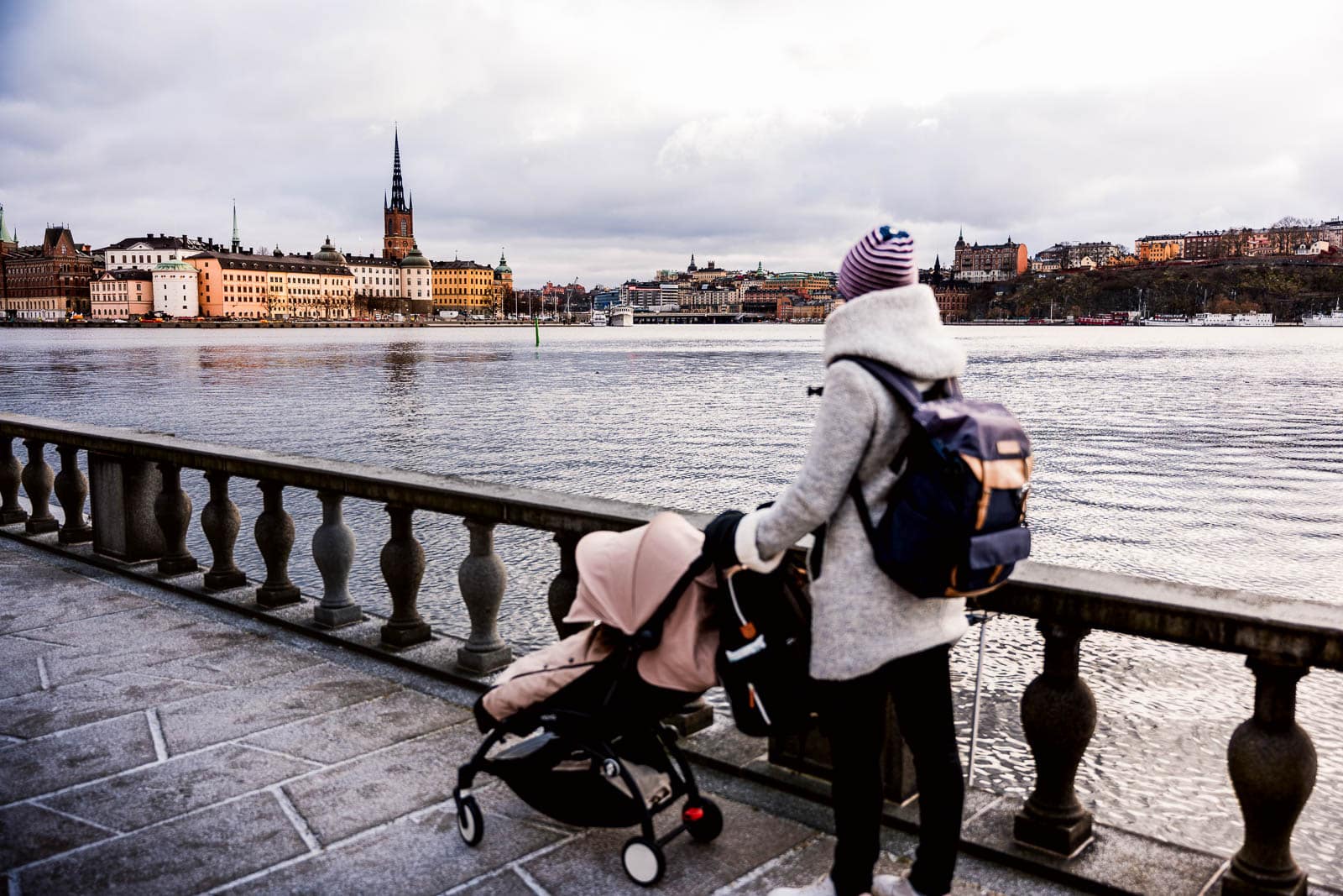 Vue depuis l'hôtel de ville de Stockholm