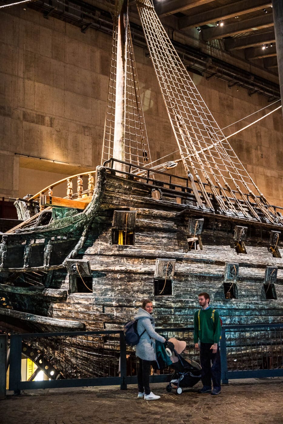 Le musée Vasa en famille