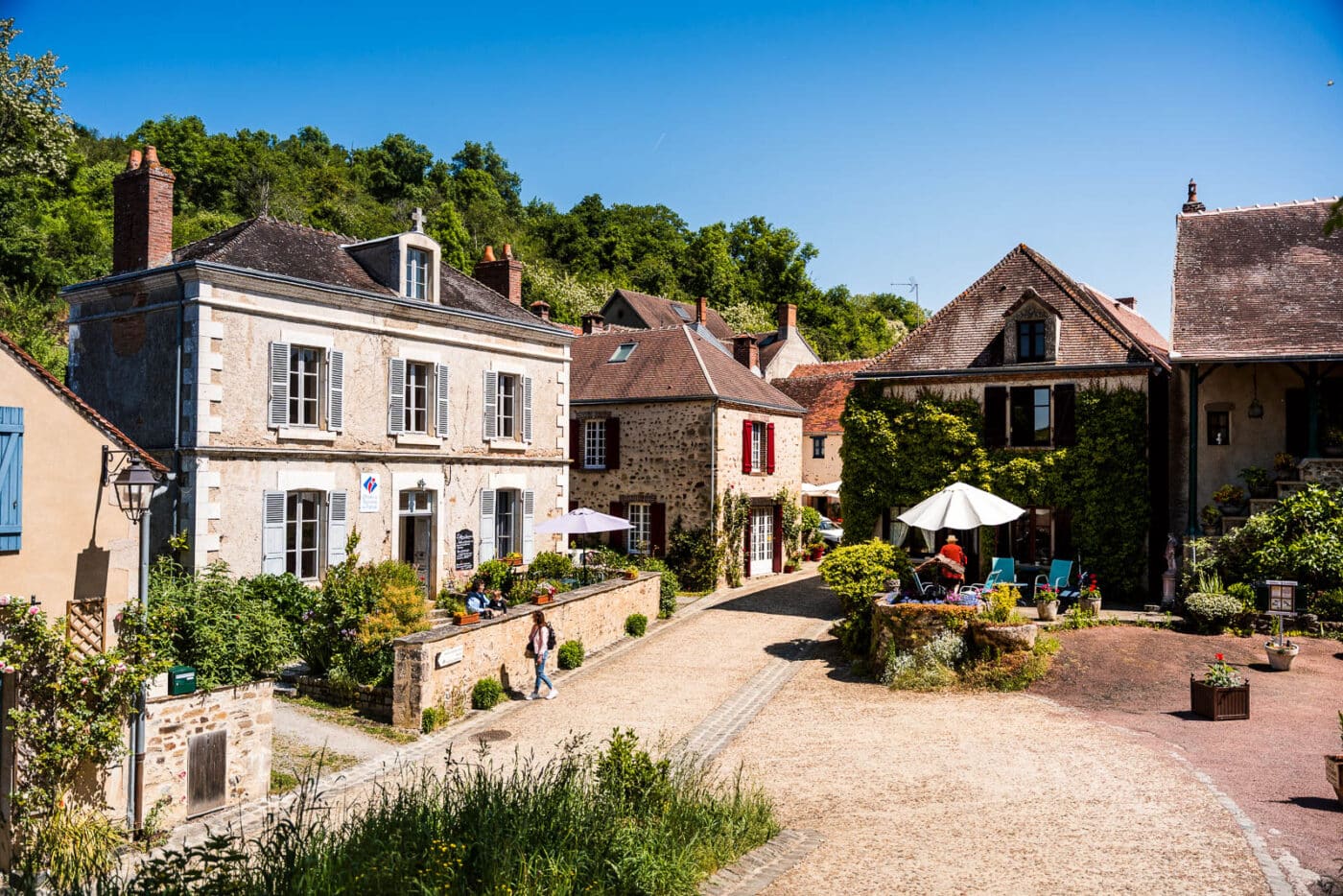 Place du village de gargilesse