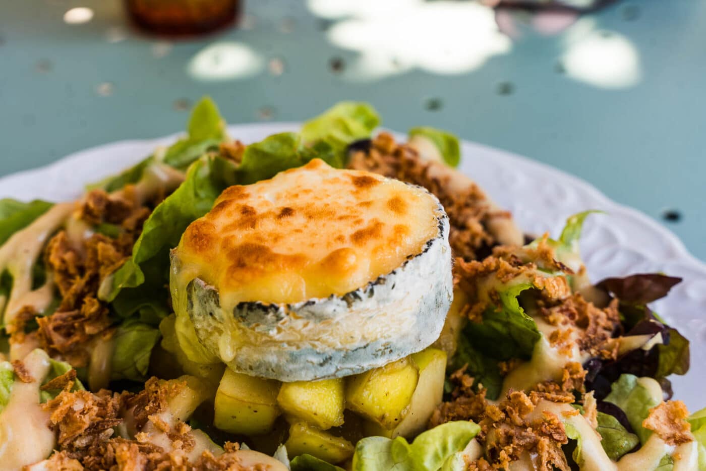 salade de chevre dans le berry