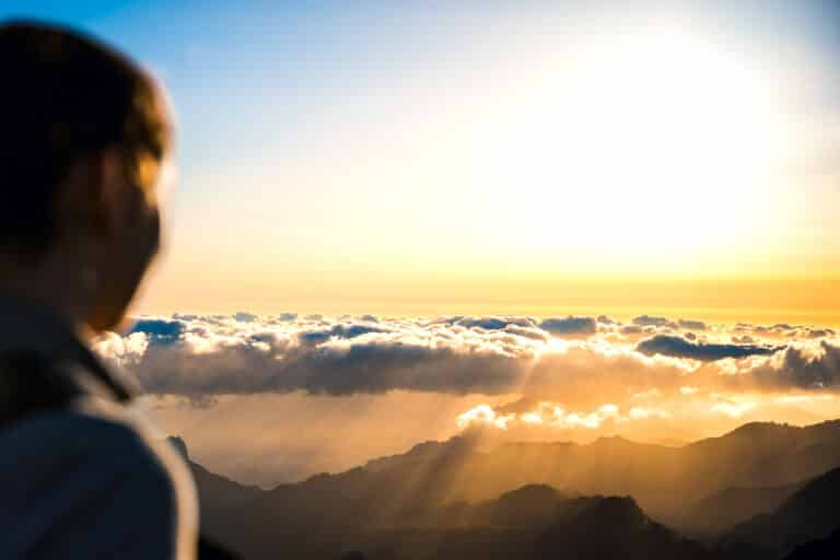 lever soleil Pico do Arieiro mer de nuages Madère randonnée