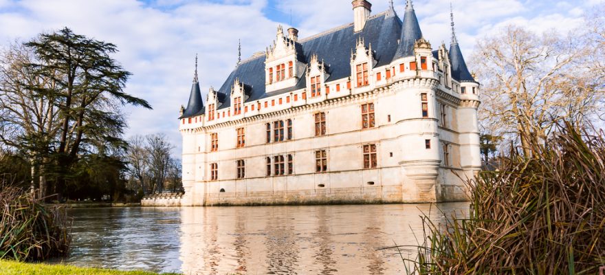 Photo du Château d'Azay-le-Rideau dans le Val de Loire