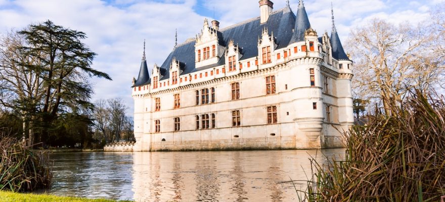 Photo du Château d'Azay-le-Rideau dans le Val de Loire