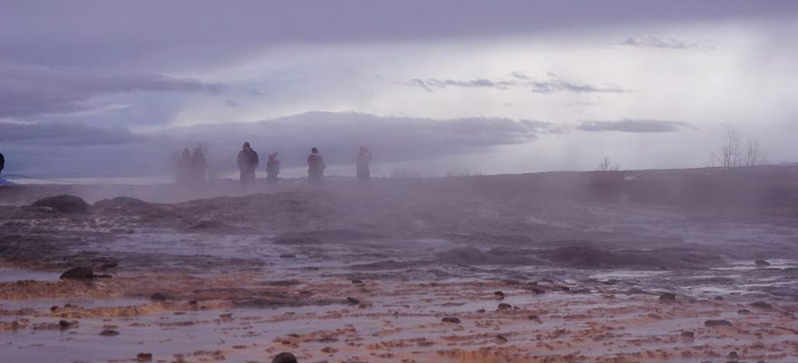 Le site géothermique de Geysir