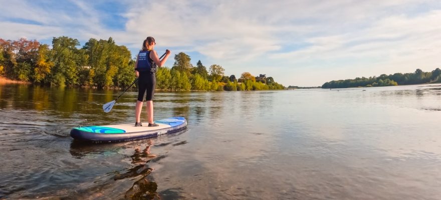 paddle sur la Loire